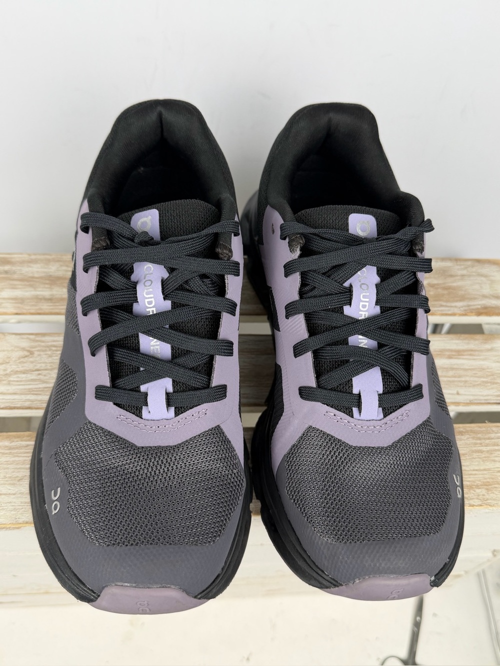 On Running Cloud runner sneakers sleek Iron/Black color way size 5 - Picture 6 of 13